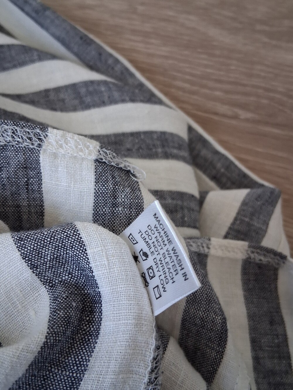 Pyne & Smith Linen Day Dress In Stripe - Picture 8 of 16
